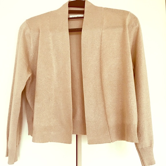 calvin klein shrug cardigan